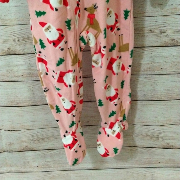 Christmas Santa and Deer Pajamas - Picture 2 of 6